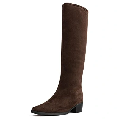 Imagen de L37 HANDMADE SHOES Shot in The Dark, Botas Altas hasta la Rodilla Mujer, Negro, 39 EU