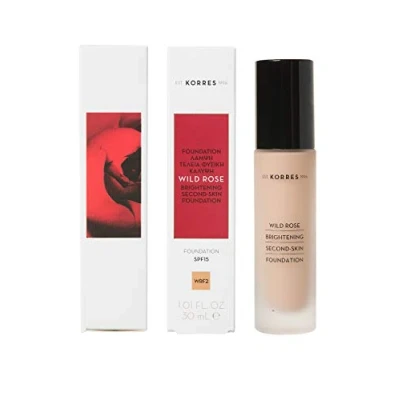 Imagen de Korres Wild Rose WRF2 Base de maquillaje (30 ml)