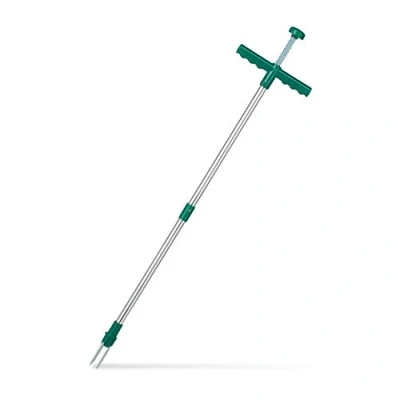 Imagen de Relaxdays Extractor Malas Hierbas, Aluminio, Plástico y Acero Inoxidable, Verde, 100 cm