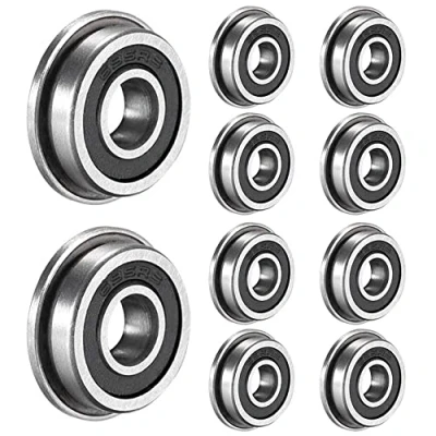 Imagen de 10 piezas F695 2RS rodamiento de bolas 5x13x4mm con doble escudo para bricolaje, tornos, motores, impresoras 7D, fresadoras, dispositivos mecánicos diversos.