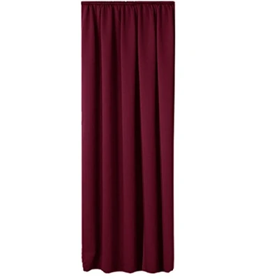 Imagen de JEMIDI Cortina Opaca con Cinta Visillo Opaco de Tela Gruesa Fruncida para Ventana salón Dormitorio 140 x 245 cm / 300