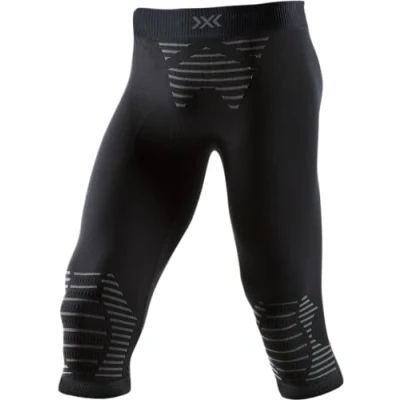 Imagen de X Bionic Invent 4.0 Pants 3/4 Men, Pantalones Deportivos, Capa Base, Running Jogging Training Fitness Gym para Hombre, Black/Charcoal, XXL
