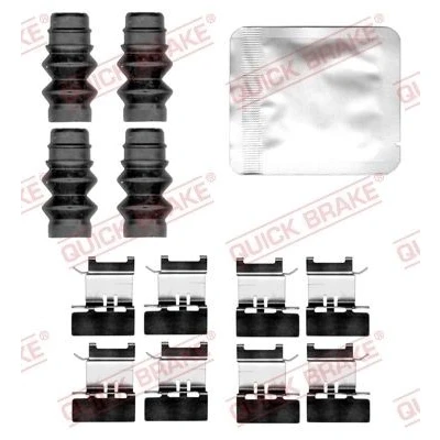 Imagen de QUICK BRAKE 109 0120 Kit de accesorios, pastillas frenos VOLKSWAGEN: Multivan 6, Crafter Furgón, Amarok Pick up