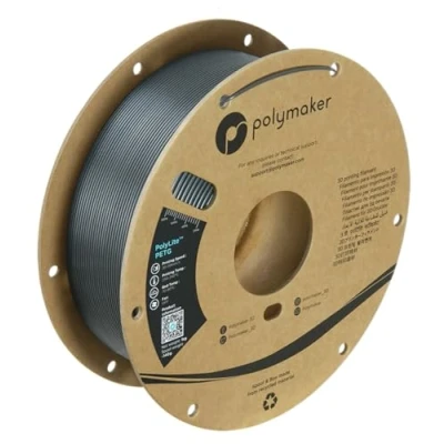 Imagen de Polymaker PolyLite PETG 1.75mm 1kg Dark Grey