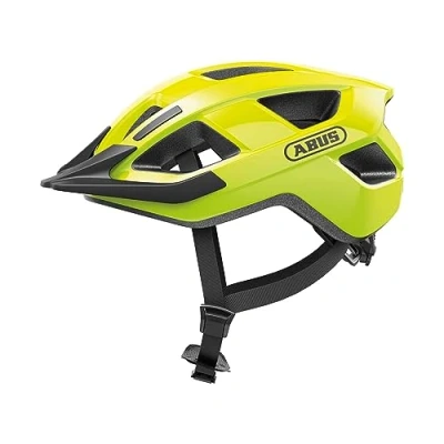 Imagen de ABUS Casco de bicicleta Aduro 3.0 urbano deportivo con un diseño elegante para el día a y las excursiones deportivas hombres mujeres amarillo, talla L