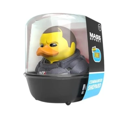 Imagen de TUBBZ Mini: Mass Effect Figura de Vinilo Pato Goma Comandante Masculino Shepard Cosplay