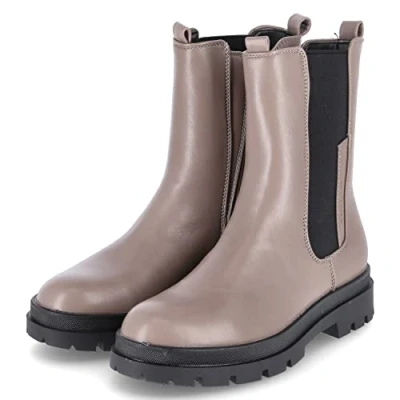 Imagen de TOM TAILOR 4290302, Botas Estilo Chelsea Mujer, marrón (Hazel), 38 EU