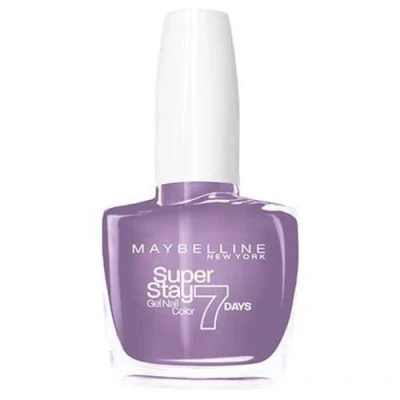 Imagen de MAYBELLINE Superstay 7 Días, Esmalte de Uñas Efecto Gel, Tono 155 Bubble Gum, 10 ml (Paquete 1)