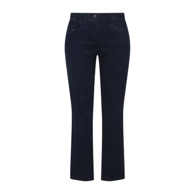 Imagen de Ulla Popken Jeans Mony, Dark Blue Denim, 56W / 32L para Mujer