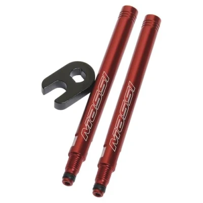 Imagen de Massi Prolongador Valvula CNC (2Pc) 30 mm Rojo