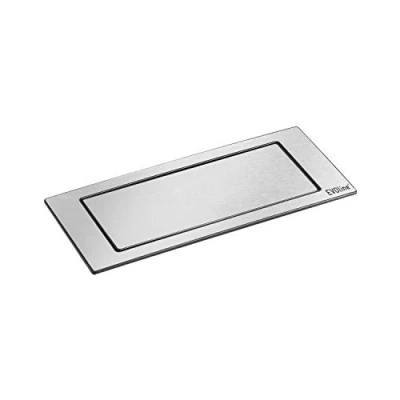 Imagen de EVOline Backflip 2 enchufes Schuko, 1 cargador USB C, acero inoxidable