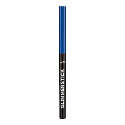 Imagen de Avon Delineador de Ojos Glimmerstick True Tono Azure Blue Acabado Intenso e Impactante Resistente al Agua Color Azul Marino