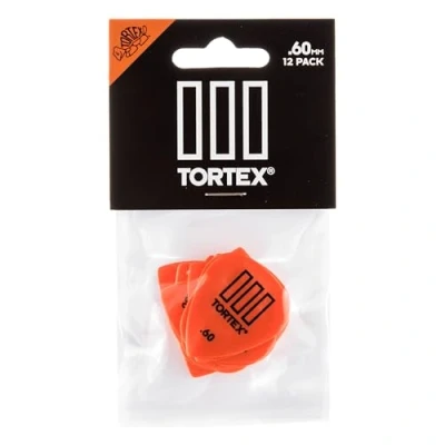 Imagen de JIM DUNLOP Púas Tortex T3 0,60mm Saco de 12