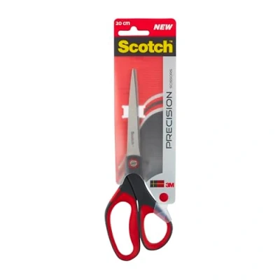 Imagen de Scotch Tijeras de precisión rojas, 1 por paquete, 20 cm