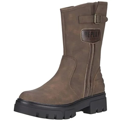 Imagen de Replay Hanna Motor, Bota a la Altura de Pantorrilla Mujer, 012marrón, 39 EU