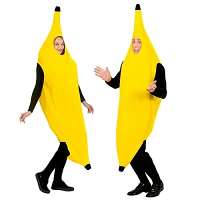Imagen de W WIDMANN MILANO Party Fashion disfraces plátano para adultos, comida, fruta,