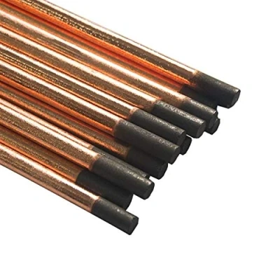Imagen de Geeyu ZHaonan Varillas para soldar 5pcs Barras de Arco Carbono Aire, Barra electrodo CC 4 10 mm, Grafito Redondo Cobre,