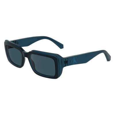 Imagen de Calvin Klein Unisex CKJ24620S 400 Gafas de sol Inyección biológica Azul Cuadrada Normal