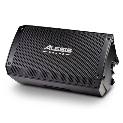 Imagen de Alesis Strike Amp 8 MK2 Altavoz Amplificador de 2000W para batería electrónica con Bluetooth, woofer 8&quot;, conmutador EQ HPF y Ground Lift
