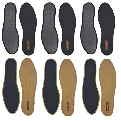 Imagen de Cinnea Plantillas de canela, 3 pares, color Negro, incluye una bola madera aromática Green Feet talla 37 + gratis Zimt Duftkugel