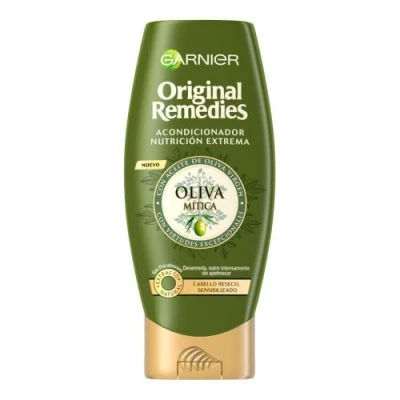 Imagen de Garnier Acondicionador Nutrición Extream con Oliva Mítica, Negro, 250 ml (Paquete de 1)