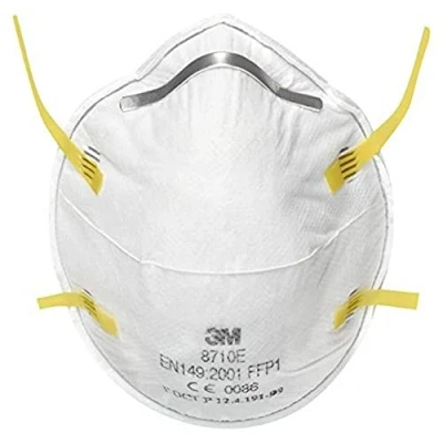 Imagen de 3M 8710 PT 1pieza(s) Dust mask Masks (Blanco, Vellón, 1 pieza(s)), Certificado de seguridad EN