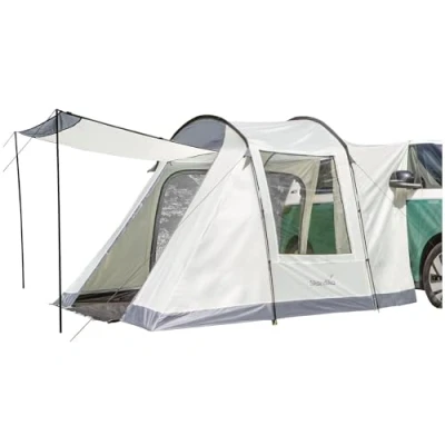 Imagen de Skandika Balestrand Van Protect Tienda de campaña túnel para 2 4 Personas, Suelo la Cosido, Impermeable, Columna Agua 3000 mm, mosquitera monovolumen