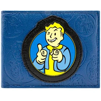 Imagen de Cartera de Bethesda Fallout 4 Vault Boy Azul