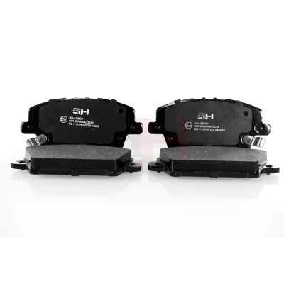 Imagen de GH 412640 Juego de pastillas freno con avisador acústico desgaste tornillos pinza accesorios HONDA: CIVIC 8 Hatchback,