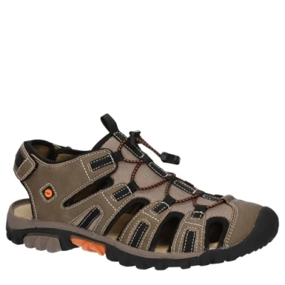 Imagen de HI TEC COVE Sport Sandalias de senderismo, Hombre, Talla: 41, Taupe/burnt orange Zapatos