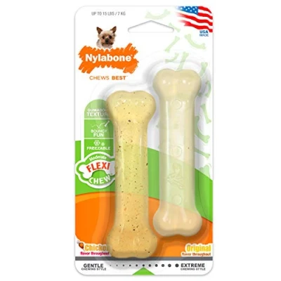Imagen de Nylabone Chicken Twin Pack