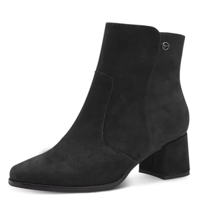 Imagen de Tamaris Comfort Botines bajos, Mujer, Talla: 38, Black suede Zapatos