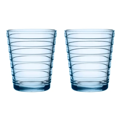 Imagen de Iittala Glass Aino Aalto Aqua 220 ml 2 Pieces