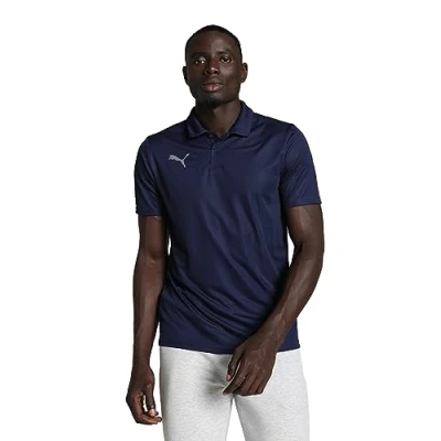 Imagen de puma Teamliga Sideline Polo, Camisa Hombre, Peacoat White, S