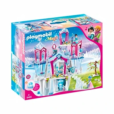 Imagen de PLAYMOBIL Magic 9469 Palacio de Cristal con Luminoso, Incluye Ropa Que Cambia Color, A Partir 4 años