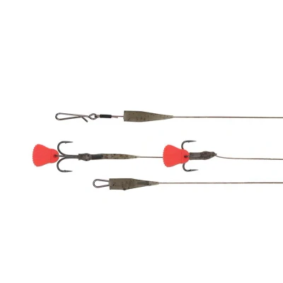 Imagen de Fox Rage Predator Kwik Change Paternoster Trace Líder Tamaño 4 (30cm) Aparejo de pesca