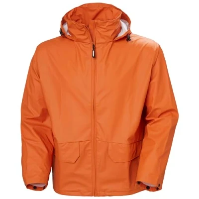 Imagen de Helly Hansen Voss, 290 2XL70180 Chaqueta Impermeable, Hombre, XXL, Naranja