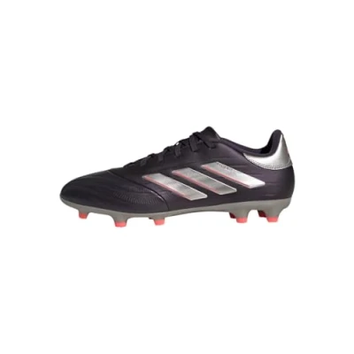 Imagen de adidas Performance COPA PURE 2.0 League FIRM Ground Botas de fútbol con tacos, Hombre, Talla: 43 1/3, Aurora black/platin metallic/turbo Zapatos