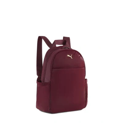 Imagen de PUMA UP 12L Small Backpack Women, Accesoiros, Ruby Shimmer/Metálico Dorado Logo, OSFA