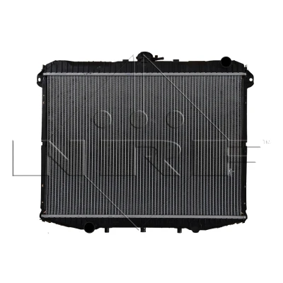 Imagen de NRF 509533 Radiador, refrigeración del motor Aluminio 671 455 36 con piezas de montaje Aletas soldadas NISSAN: TERRANO 2, 1