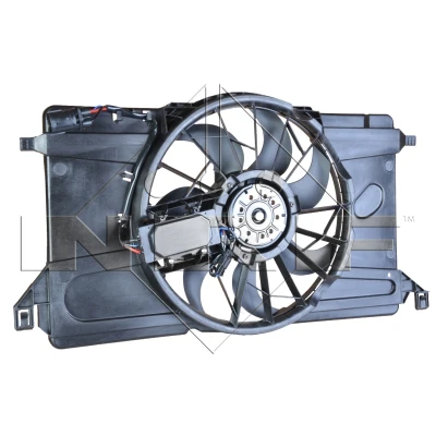 Imagen de NRF 47266 Ventilador de radiador 390 12 320 con bastidor (armazón) unidad control FORD: Focus 2 Cabriolet, Limousine