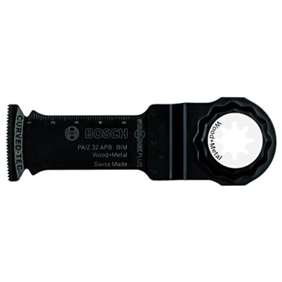 Imagen de Bosch Professional Starlock Hoja de sierra inmersión para madera y metal, BIM PAIZ 32 APB, 60 x mm