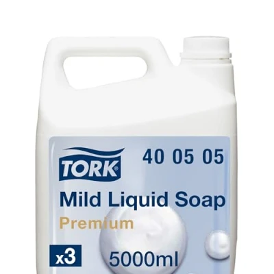 Imagen de Tork Gel de Ducha para Cuerpo y Cabello 3 en 1 Luxury S4, Aroma Argán Vainilla, 6 x 1000 ml, 424661