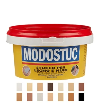Imagen de Modostuc, masilla profesional en pasta, lista para usar, interiores, madera y pared, de secado rápido adhesión perfecta, 5 kg