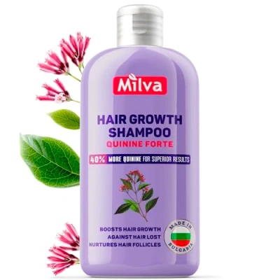 Imagen de Quinine Power Champú Forte para un crecimiento más rápido del cabello, reduce la caída, estimula el crecimiento, 40% de quinina, 200 ml