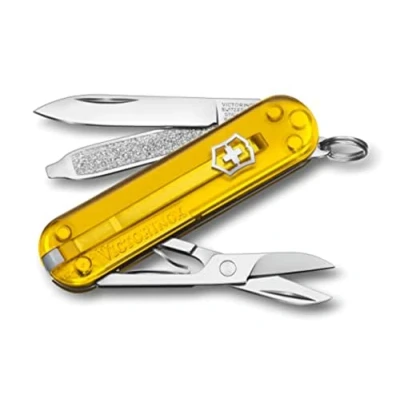 Imagen de Victorinox, Classic SD, Navaja Multiuso Suiza, Cuchillo bolsillo, Regalo, 7 Funciones, Hoja pequeña, Lima de uñas
