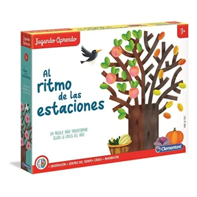 Imagen de Clementoni Al Ritmo de Las Estaciones Juego Educativo, a Partir 3 años, Juguete en español (55362)