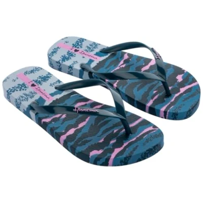 Imagen de Ipanema Animal Print Vi Fem, Chanclas Mujer, Blue Lilac, 39 EU
