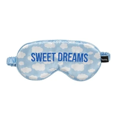 Imagen de Fisura Antifaz para dormir “sweet dreams nubes. suave. ojos original. Máscara de ultrasuave con goma elástica. 20 x 10 cm.