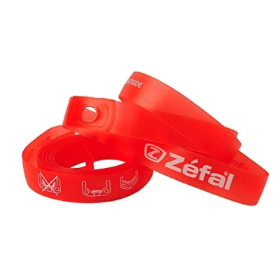 Imagen de ZEFAL Soft PVC Blíster 2 Cintas Llantas, Unisex, Rojo, 26&quot; 22 mm
